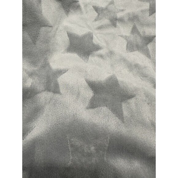 Baby Blanket Elephants Stars Handmade Orange Gray Gender Neutral Soft 27 X 34 - Picture 5 of 11